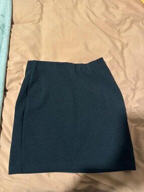 Shein Black Mini Skirt – Cute Going Out Skirt, Size XS